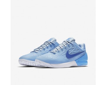 Chaussure Nike Court Zoom Cage 2 Clay Pour Homme Tennis Bleu Glacé/Noir/Blanc_NO. 844961-401