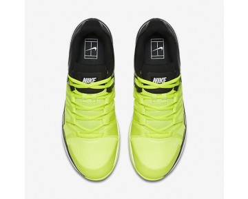 Chaussure Nike Court Zoom Vapor 9.5 Tour Pour Homme Tennis Volt/Noir/Blanc_NO. 631458-702