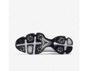 Chaussure Nike Air Jordan 13 Pour Homme Golf Blanc/Noir/Blanc/Noir_NO. 917719-102