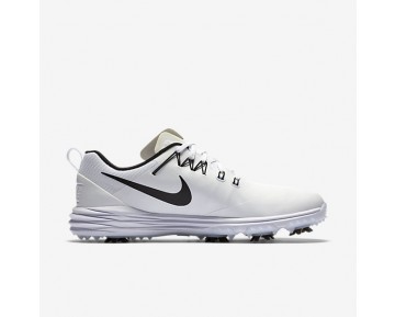 Chaussure Nike Lunar Command 2 Pour Homme Golf Blanc/Blanc/Noir_NO. 849968-100