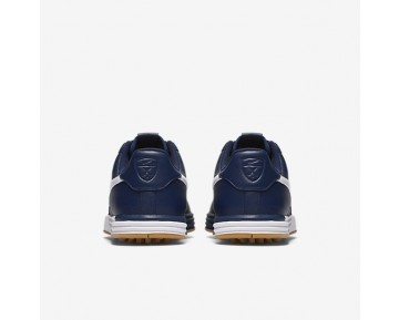 Chaussure Nike Lunar Force 1 G Pour Homme Golf Bleu Nuit Marine/Jaune Gomme/Blanc_NO. 818726-400
