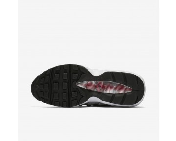 Chaussure Nike Air Max 95 Qs Pour Femme Lifestyle Argent Métallique/Noir/Blanc/Rouge Intense_NO. 814914-002