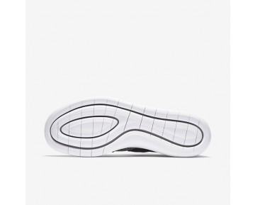 Chaussure Nike Air Sock Racer Ultra Flyknit Pour Homme Lifestyle Noir/Noir/Blanc/Gris Pâle_NO. 898022-004