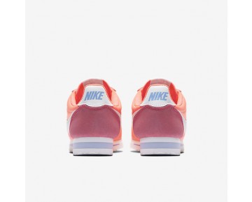 Chaussure Nike Classic Cortez 15 Nylon Pour Femme Lifestyle Rose Coureur/Aluminium/Blanc_NO. 749864-600