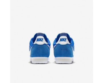 Chaussure Nike Classic Cortez Nylon Pour Femme Lifestyle Bleu Photo/Gris Pâle/Blanc_NO. 807472-400