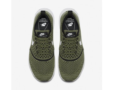 Chaussure Nike Air Max Thea Ultra Flyknit Pour Femme Lifestyle Vert Feuille De Palmier/Noir/Blanc_NO. 881175-300