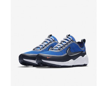 Chaussure Nike Zoom Spiridon Ultra Pour Homme Lifestyle Bleu Royal/Noir/Cramoisi/Argent Métallique_NO. 876267-400