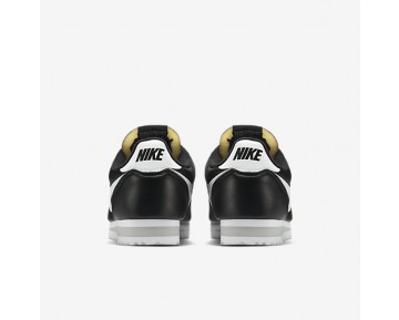 Chaussure Nike Classic Cortez Premium Pour Femme Lifestyle Noir/Gris Neutre/Blanc_NO. 807480-010