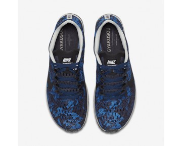 Chaussure Nike Lab Gyakusou Zoom Streak 6 Pour Femme Lifestyle Bleu Bravoure/Beige Clair/Brume De Minuit/Noir_NO. 875850-400
