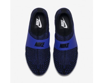 Chaussure Nike Lab City Knife 3 Flyknit Pour Femme Lifestyle Bleu Coureur/Noir/Noir_NO. 896284-400