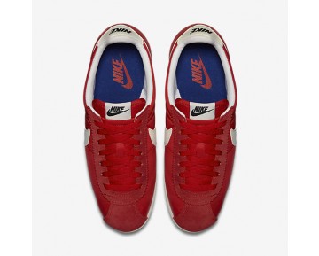 Chaussure Nike Classic Cortez Nylon Premium Pour Femme Lifestyle Rouge Université/Royal Ancien/Voile_NO. 882258-600
