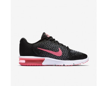Chaussure Nike Air Max Sequent 2 Pour Femme Lifestyle Noir/Anthracite/Gris Froid/Rose Coureur_NO. 852465-006