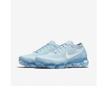 Chaussure Nike Air Vapormax Flyknit Pour Femme Running Bleu Glacier/Platine Pur/Blanc_NO. 849557-404