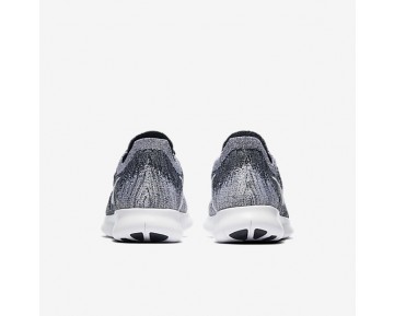 Chaussure Nike Free Rn Flyknit 2017 Pour Femme Running Noir/Volt/Blanc_NO. 880844-003