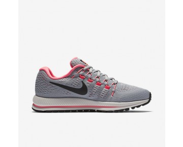 Chaussure Nike Air Zoom Vomero 12 Pour Femme Running Gris Loup/Platine Pur/Rouge Cocktail/Noir_NO. 863766-002
