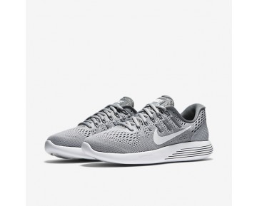 Chaussure Nike Lunarglide 8 Pour Femme Running Gris Loup/Gris Froid/Blanc_NO. 843726-002