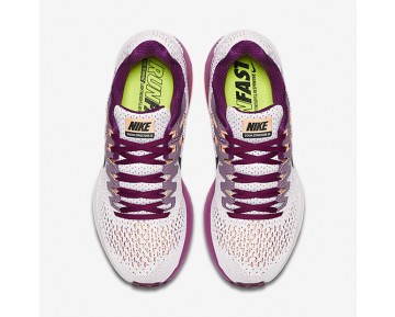 Chaussure Nike Air Zoom Structure 20 Pour Femme Running Blanc/Baie Véritable/Crépuscule Brillant/Noir_NO. 849577-100