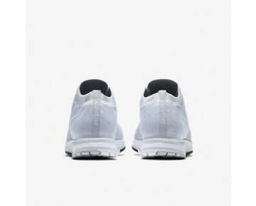 Chaussure Nike Zoom Flyknit Streak Pour Femme Running Platine Pur/Noir/Blanc_NO. 835994-002