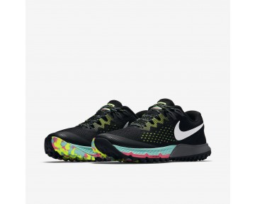 Chaussure Nike Air Zoom Terra Kiger 4 Pour Femme Running Noir/Volt/Hyper Turquoise/Blanc_NO. 880564-001