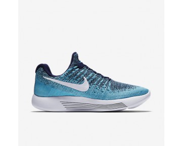 Chaussure Nike Lunarepic Low Flyknit 2 Pour Femme Running Bleu Binaire/Bleu Polarisé/Bleu Chlorine/Blanc_NO. 863780-402