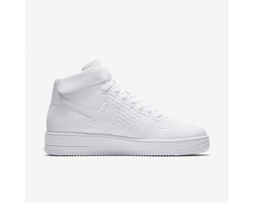 Chaussure Nike Air Force 1 Ultra Flyknit Pour Homme Lifestyle Blanc/Blanc/Blanc_NO. 817420-102