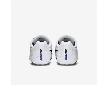 Chaussure Nike Zoom Rival S 8 Pour Femme Running Blanc/Bleu Coureur/Noir_NO. 806554-100