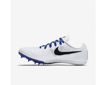 Chaussure Nike Zoom Rival S 8 Pour Femme Running Blanc/Bleu Coureur/Noir_NO. 806554-100