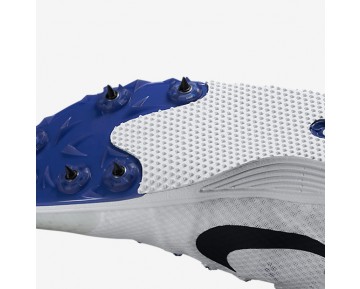 Chaussure Nike Zoom Rival D 9 Pour Femme Running Blanc/Bleu Coureur/Noir_NO. 806556-100