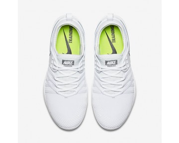 Chaussure Nike Free Tr7 Pour Femme Fitness Et Training Blanc/Argent Métallique_NO. 904651-100