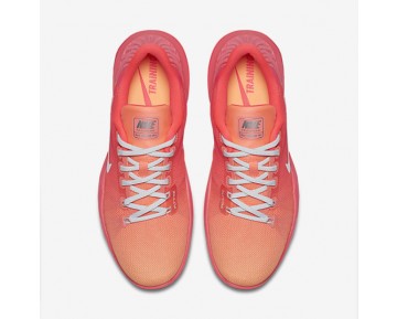 Chaussure Nike Flex Supreme Tr 5 Pour Femme Fitness Et Training Rose Coureur/Crépuscule Brillant/Rouge Lave Brillant/Platine Pur_NO. 898472-600