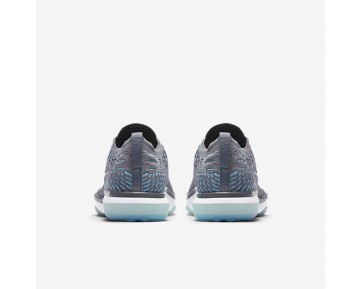 Chaussure Nike Zoom Fearless Flyknit Pour Femme Fitness Et Training Gris Froid/Bleu Polarisé/Blanc_NO. 850426-004