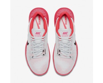 Chaussure Nike Flex Supreme Tr 5 Pour Femme Fitness Et Training Platine Pur/Rose Coureur/Gris Loup/Noir_NO. 852467-006