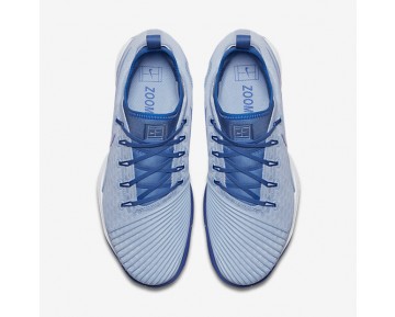 Chaussure Nike Court Air Zoom Ultra React Clay Pour Femme Tennis Bleu Glacé/Bleu Université/Blanc/Bleu Comète_NO. 903587-400