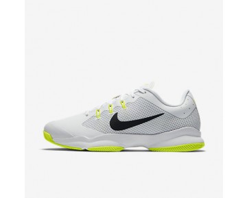 Chaussure Nike Court Air Zoom Ultra Pour Femme Tennis Blanc/Volt/Platine Pur/Noir_NO. 845046-101