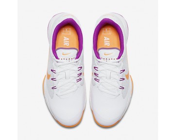 Chaussure Nike Court Air Zoom Ultra Clay Pour Femme Tennis Blanc/Platine Pur/Mauve Vif/Aigre_NO. 845047-100