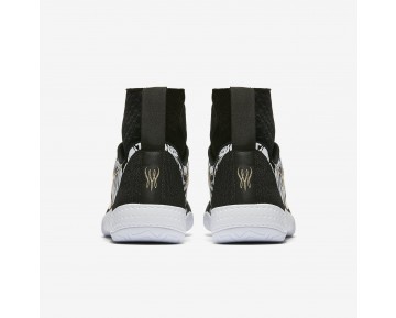 Chaussure Nike Court Flare Bhm Pour Femme Tennis Blanc/Noir/Or Métallique_NO. 848453-100