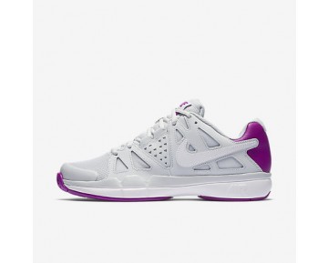 Chaussure Nike Court Air Vapor Advantage Pour Femme Tennis Platine Pur/Mauve Vif/Blanc/Blanc_NO. 599364-001