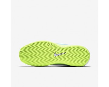 Chaussure Nike Court Zoom Cage 2 Clay Pour Femme Tennis Bleu Calme/Volt/Blanc_NO. 844963-401