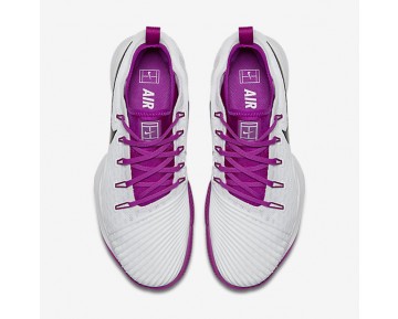 Chaussure Nike Court Air Zoom Ultra React Pour Femme Tennis Blanc/Mauve Vif/Noir_NO. 859718-101