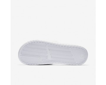 Chaussure Nike Benassi Pour Homme Lifestyle Blanc/Blanc/Royal Éclatant_NO. 343880-102