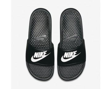 Chaussure Nike Benassi Pour Homme Lifestyle Noir/Blanc_NO. 343880-090