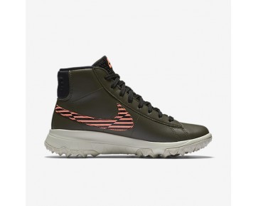 Chaussure Nike Blazer Pour Femme Golf Kaki Cargo/Rouge Lave Brillant/Beige Clair/Noir_NO. 818730-300