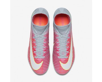 Chaussure Nike Mercurial Superfly V Fg Pour Femme Football Hyper Rose/Gris Loup/Aigre/Blanc_NO. 844226-610