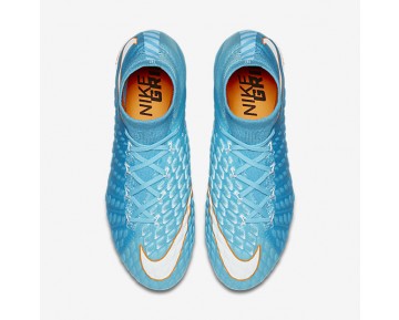 Chaussure Nike Hypervenom Phantom 3 Df Fg Pour Femme Football Bleu Polarisé/Bleu Chlorine/Aigre/Blanc_NO. 881545-414
