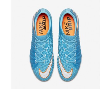Chaussure Nike Hypervenom Phantom 3 Fg Pour Femme Football Bleu Polarisé/Bleu Chlorine/Aigre/Blanc_NO. 881543-414