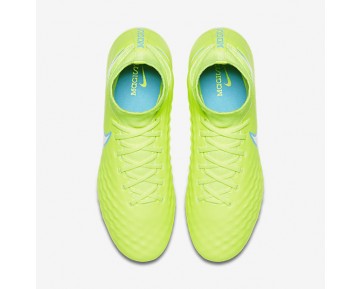 Chaussure Nike Magista Orden Ii Fg Pour Femme Football Volt/Jaune Pâle Électrique/Blanc_NO. 844223-717