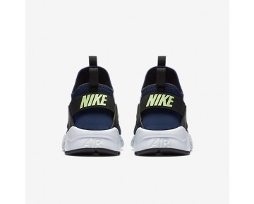 Chaussure Nike Air Huarache Ultra Pour Homme Lifestyle Bleu Nuit Marine/Noir/Platine Pur/Vert Ombre_NO. 819685-403