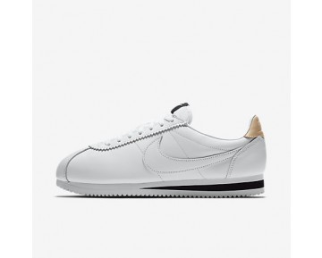 Chaussure Nike Classic Cortez Leather Se Pour Homme Lifestyle Blanc/Noir/Brun Vachette/Blanc_NO. 861535-101