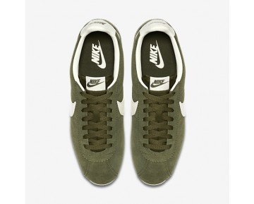 Chaussure Nike Classic Cortez Leather Se Pour Homme Lifestyle Vert Légion/Voile_NO. 861535-301