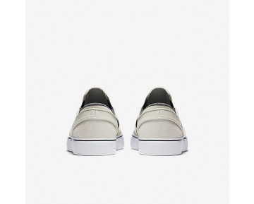 Chaussure Nike Sb Zoom Stefan Janoski Slip-On Pour Homme Lifestyle Beige Clair/Blanc/Noir/Noir_NO. 833564-002